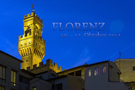 Florenz | Unsere Apartement Nachtaufnahme von unserem 