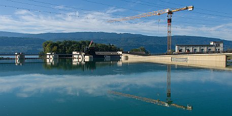 Neubau Hagneck Wasserkraftwerk | Hagneck BE